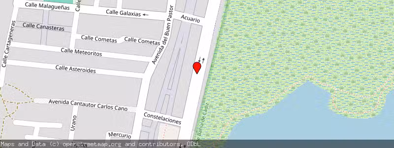 Mapa de Subasta de Inmueble (Garaje) en San Fernando, Cádiz 