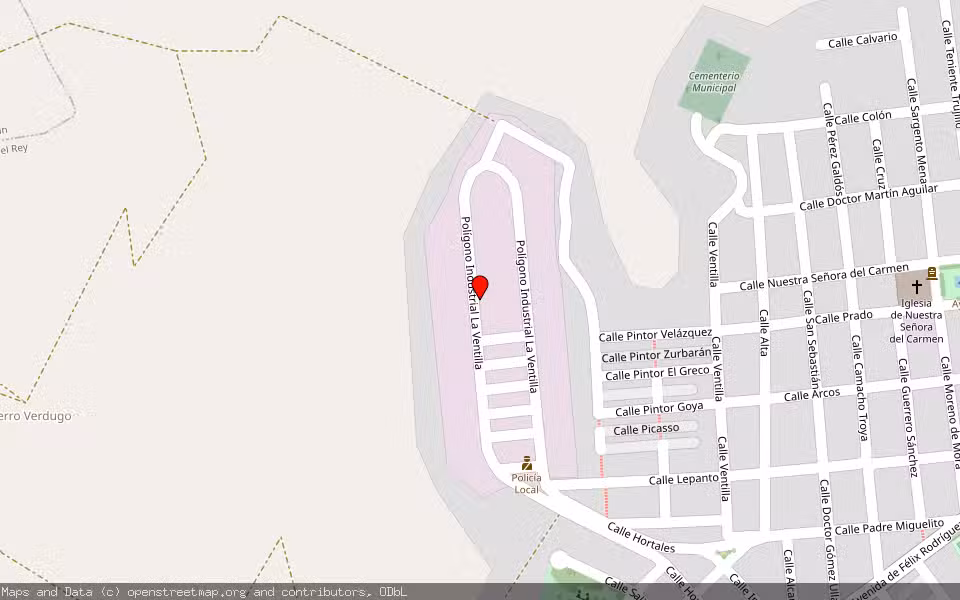 Mapa de Subasta Inmueble (Solar) en Prado Del Rey, Cádiz