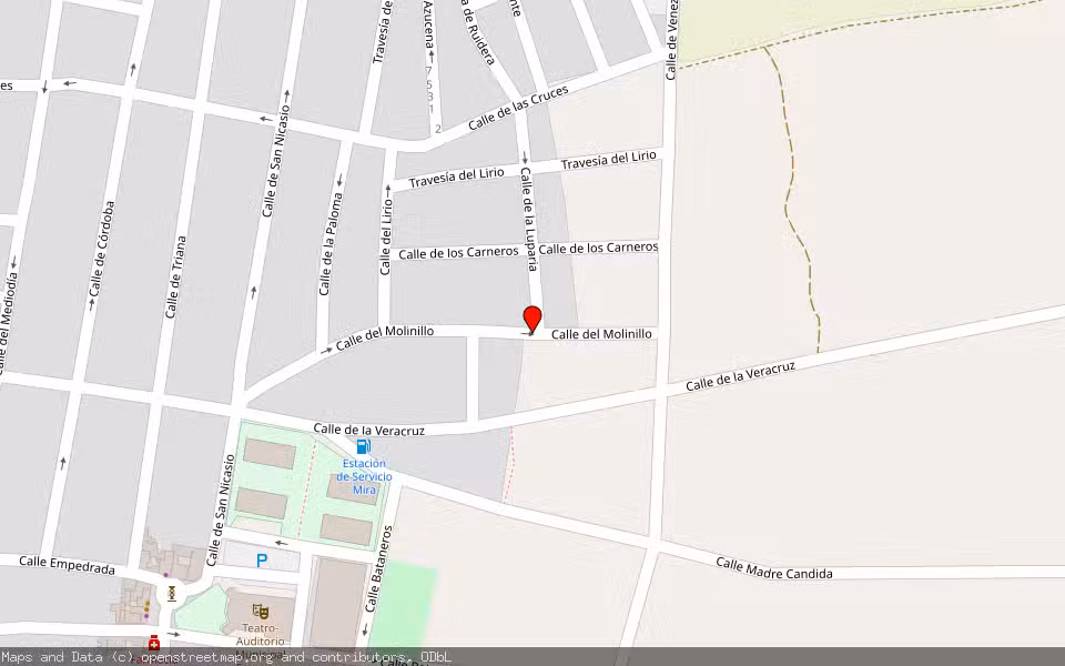 Mapa de Subasta Inmueble (Finca rústica) en Valdepeñas, Ciudad Real