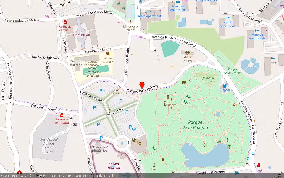 Mapa de Subasta Inmueble (Vivienda) en Benalmádena, Málaga