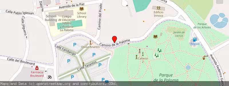 Mapa de Subasta de Inmueble (Vivienda) en Benalmádena, Málaga 