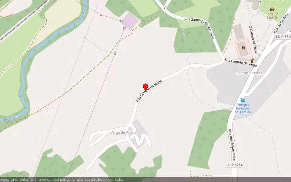 Mapa de Subasta Inmueble (Otros) en Sarria, Lugo