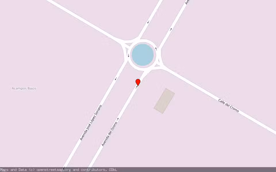 Mapa de Subasta Inmueble (Solar) en Zaragoza