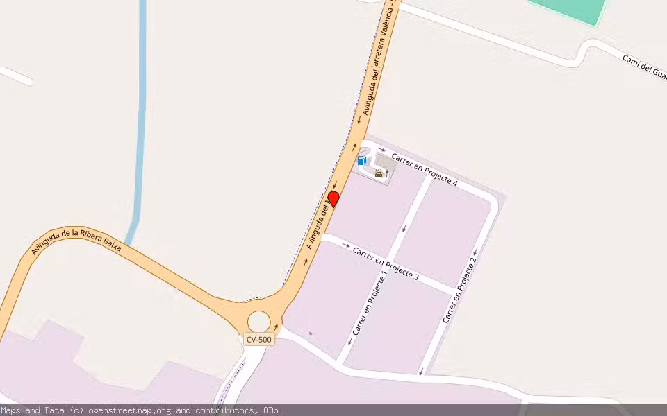 Mapa de Subasta Inmueble (Otros) en Sueca, Valencia/València