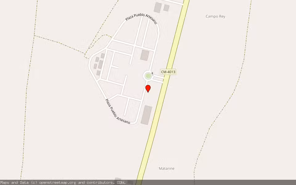 Mapa de Subasta Inmueble (Otros) en Valdefuentes, Cáceres
