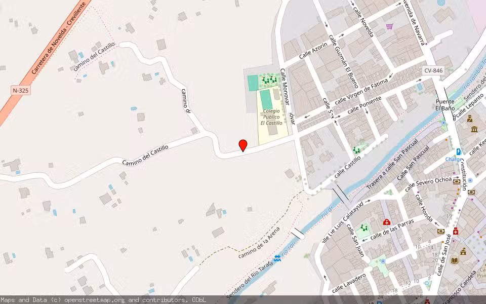 Mapa de Subasta Inmueble (Finca rústica) en Aspe, Alicante/Alacant