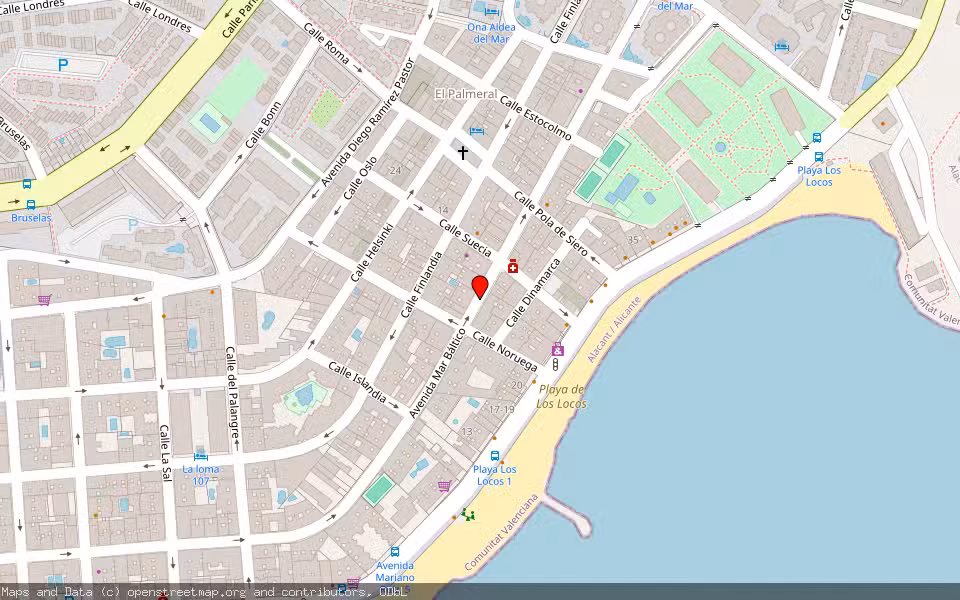 Mapa de Subasta Inmueble (Garaje) en Torrevieja, Alicante/Alacant