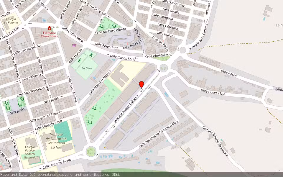 Mapa de Subasta Inmueble (Vivienda) en Aspe, Alicante/Alacant