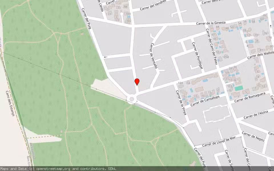 Mapa de Subasta Inmueble (Vivienda) en L'escala, Girona
