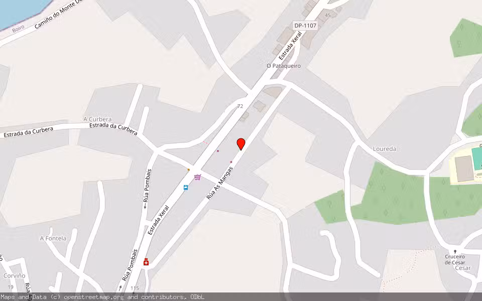 Mapa de Subasta Inmueble (Garaje) en Boiro, A Coruña