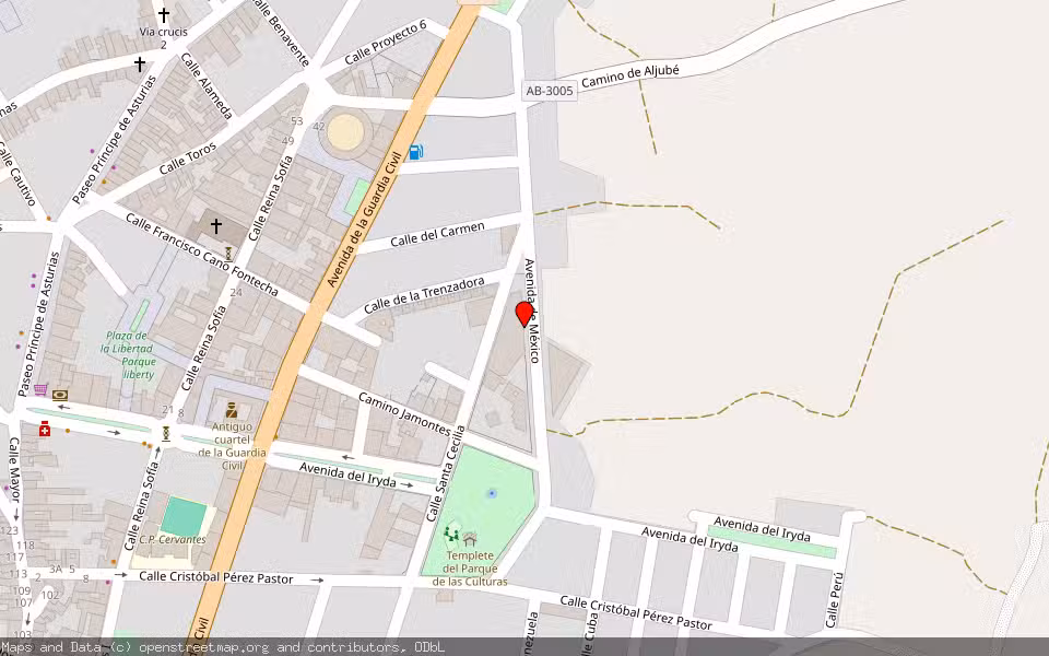 Mapa de Subasta Inmueble (Trastero) en Tobarra, Albacete