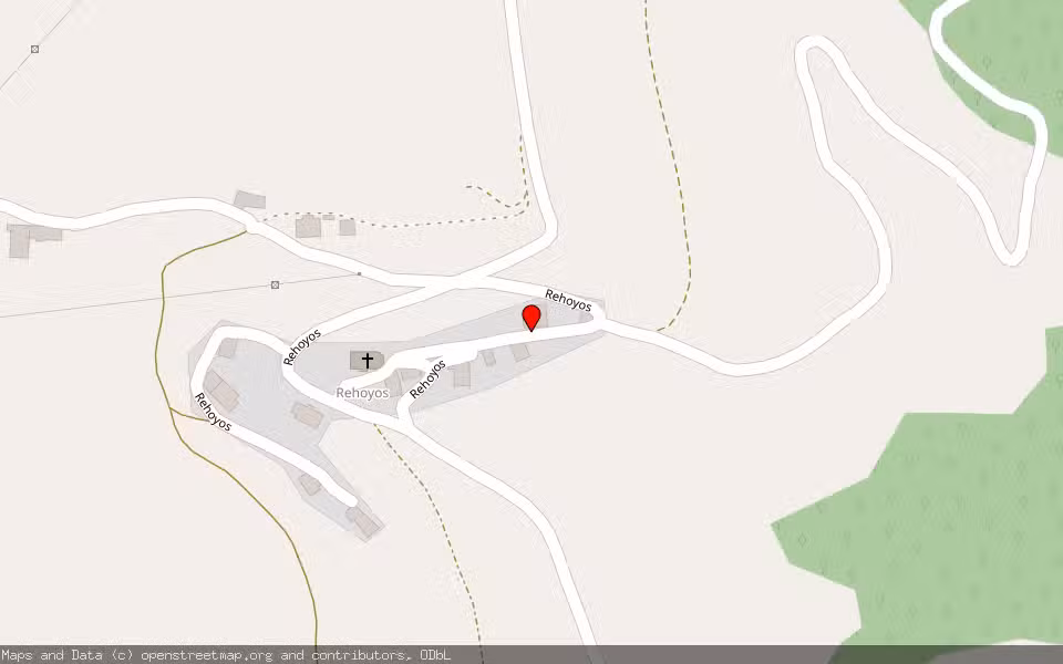 Mapa de Subasta Inmueble (Finca rústica) en Rehoyos De Soba, Cantabria
