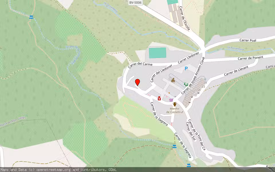 Mapa de Subasta Inmueble (Vivienda) en Santa Maria De Martorelles, Barcelona