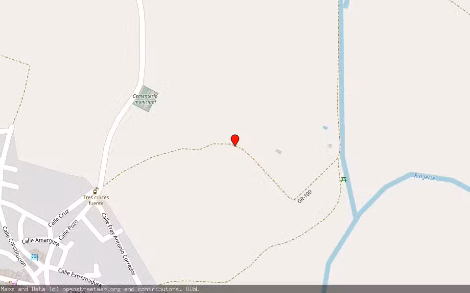 Mapa de Subasta Inmueble (Finca rústica) en Carcaboso, Cáceres