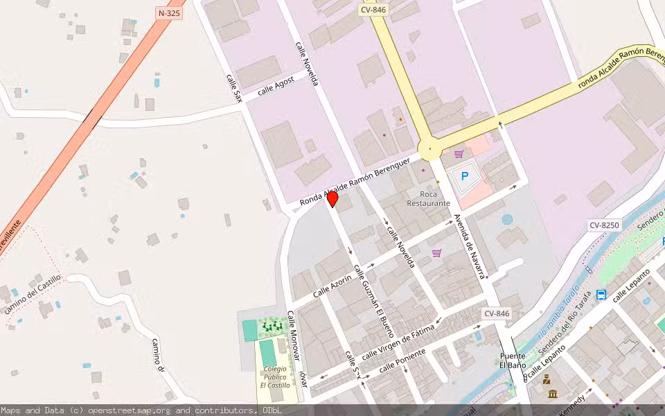 Mapa de Subasta Inmueble (Solar) en Aspe, Alicante/Alacant