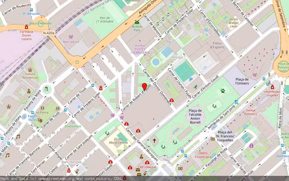 Mapa de Subasta Inmueble (Vivienda) en Reus, Tarragona