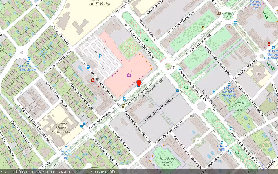 Mapa de Subasta Inmueble (Local comercial) en Torrent, Valencia/València