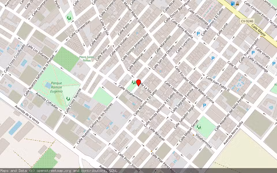 Mapa de Subasta Inmueble (Vivienda) en Pilar De La Horadada, Alicante/Alacant