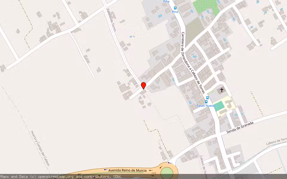 Mapa de Subasta Inmueble (Garaje) en Murcia