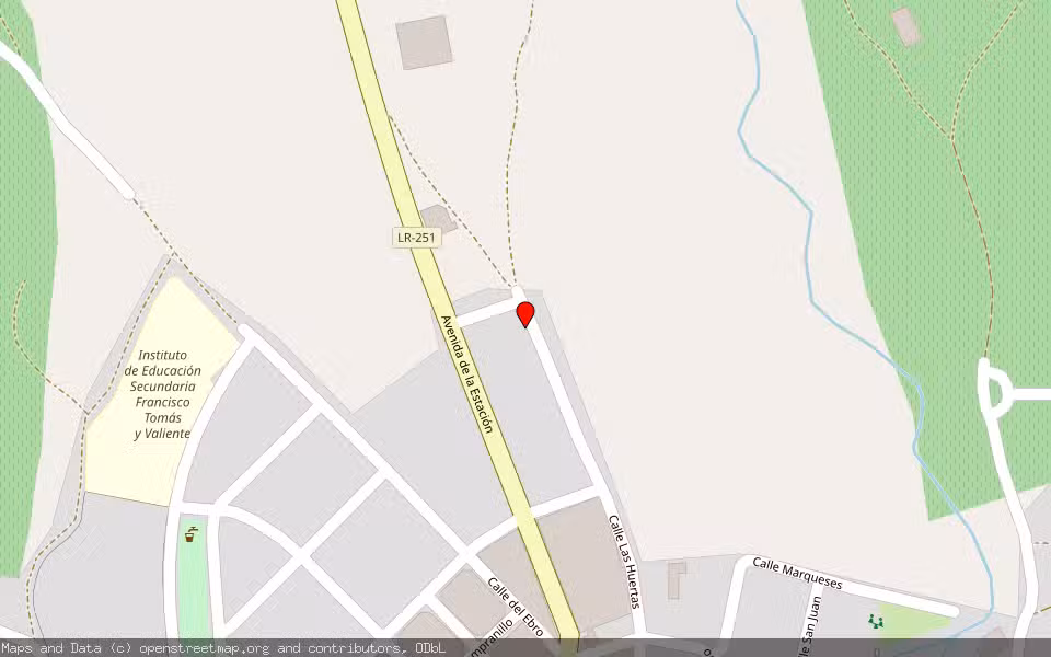 Mapa de Subasta Inmueble (Finca rústica) en Fuenmayor, La Rioja