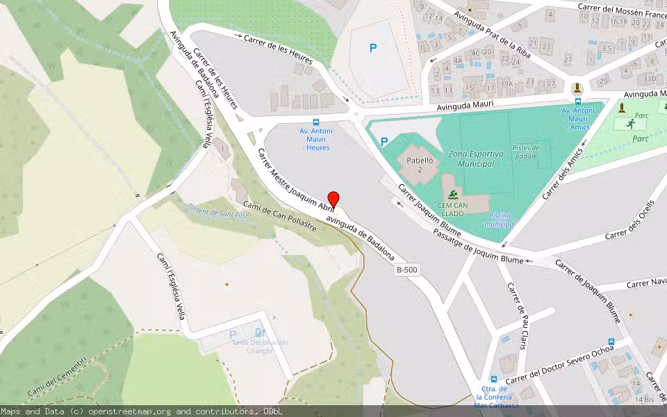 Mapa de Subasta Inmueble (Finca rústica) en Sant Fost De Campsentelles, Barcelona