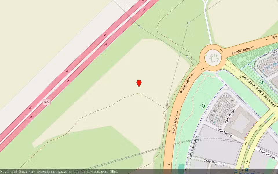 Mapa de Subasta Inmueble (Vivienda) en Leganes, Madrid