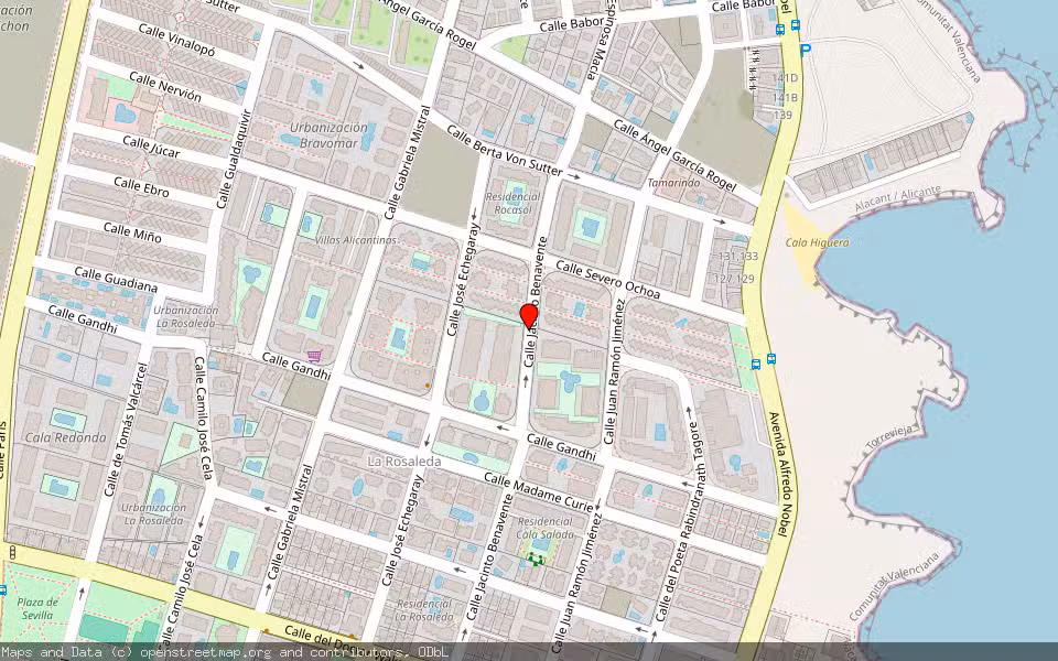 Mapa de Subasta Inmueble (Vivienda) en Torrevieja, Alicante/Alacant