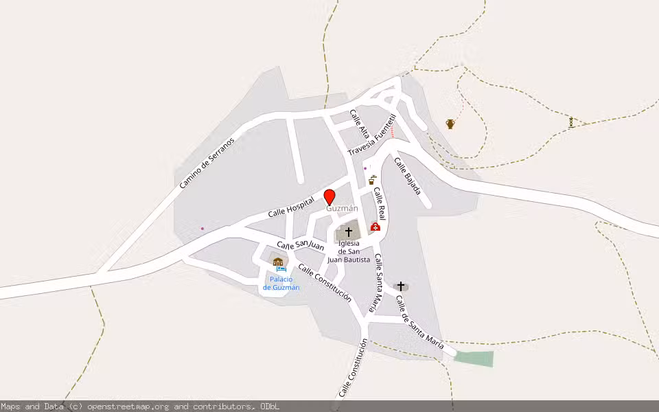 Mapa de Subasta Inmueble (Otros) en Pedrosa De Duero, Burgos