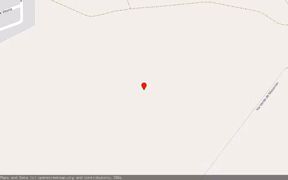 Mapa de Subasta Inmueble (Finca rústica) en Mazarron, Murcia