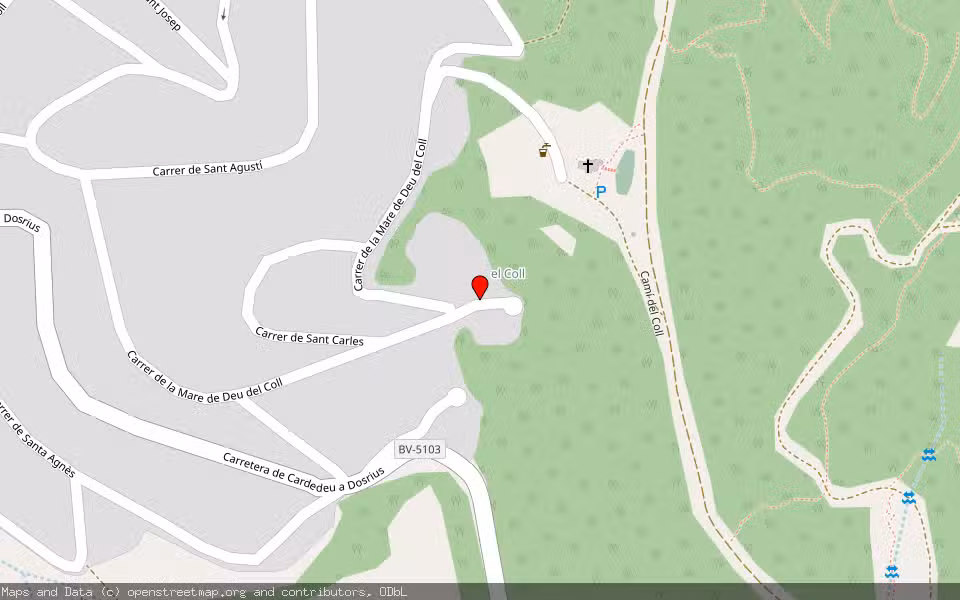 Mapa de Subasta Inmueble (Vivienda) en Llinars Del Vallès, Barcelona