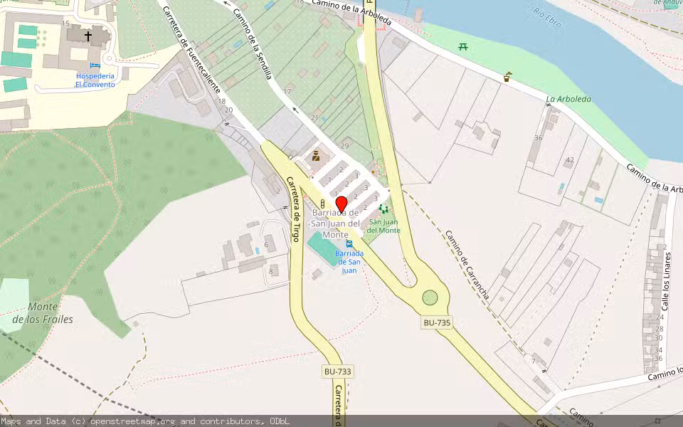 Mapa de Subasta Inmueble (Vivienda) en Miranda De Ebro, Burgos