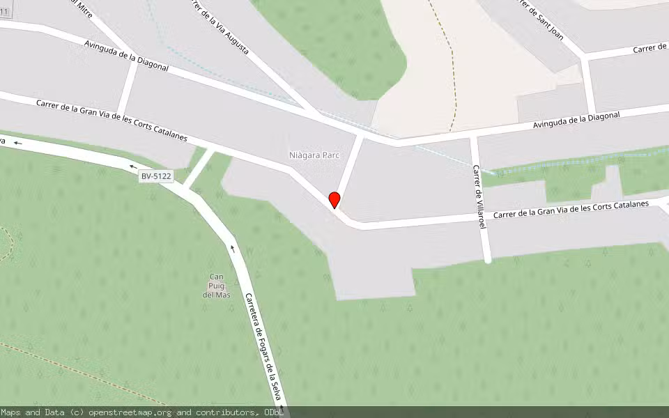 Mapa de Subasta Inmueble (Vivienda) en Tordera, Barcelona