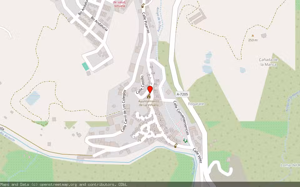 Mapa de Subasta Inmueble (Finca rústica) en Canillas De Aceituno, Málaga