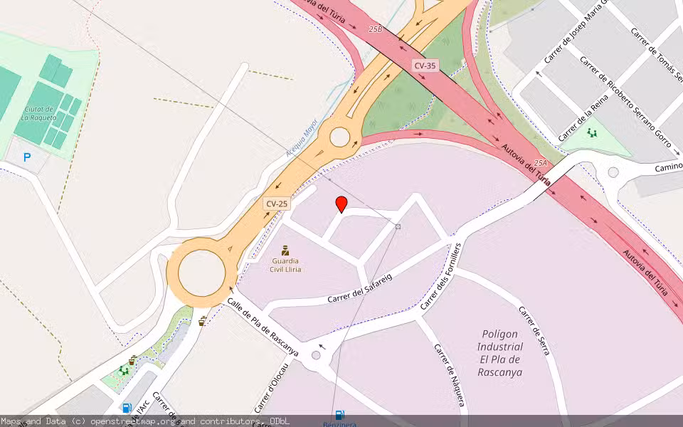 Mapa de Subasta Inmueble (Vivienda) en Montserrat, Valencia/València