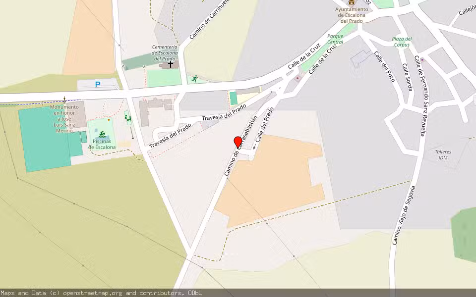 Mapa de Subasta Inmueble (Finca rústica) en Escalona Del Prado, Segovia