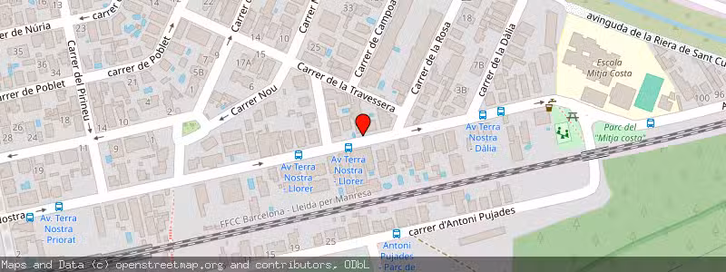 Mapa de Subasta de Inmueble (Local comercial) en Montcada I Reixac, Barcelona 