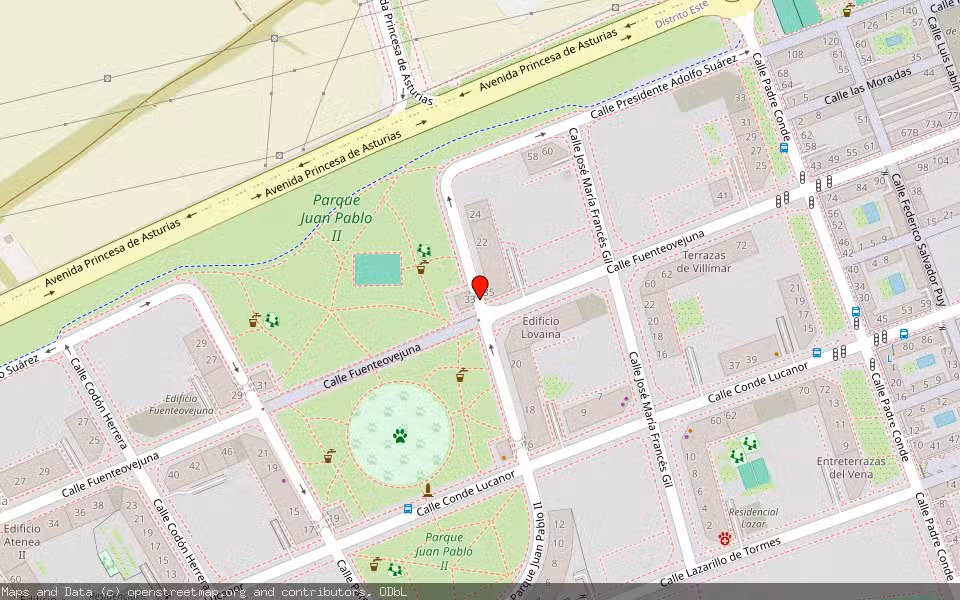 Mapa de Subasta Inmueble (Garaje) en Burgos
