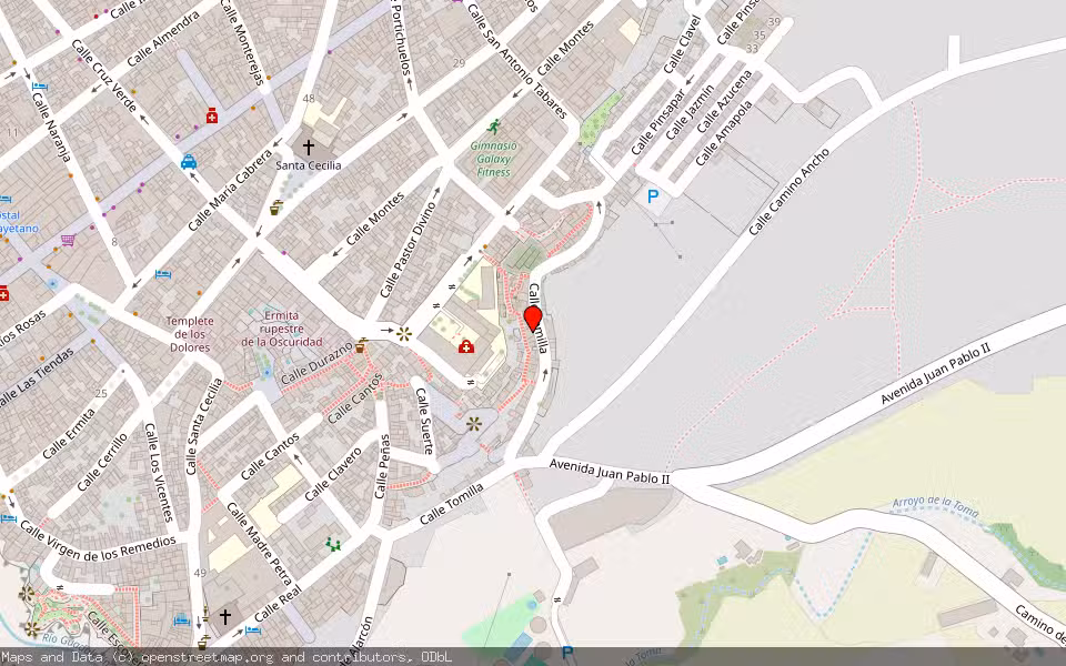 Mapa de Subasta Inmueble (Vivienda) en Ronda, Málaga