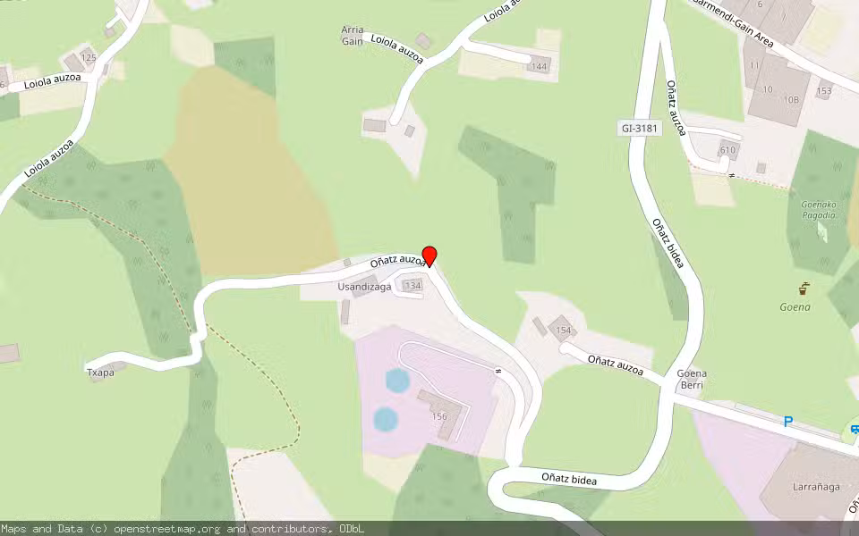 Mapa de Subasta Inmueble (Vivienda) en Azpeitia, Gipuzkoa