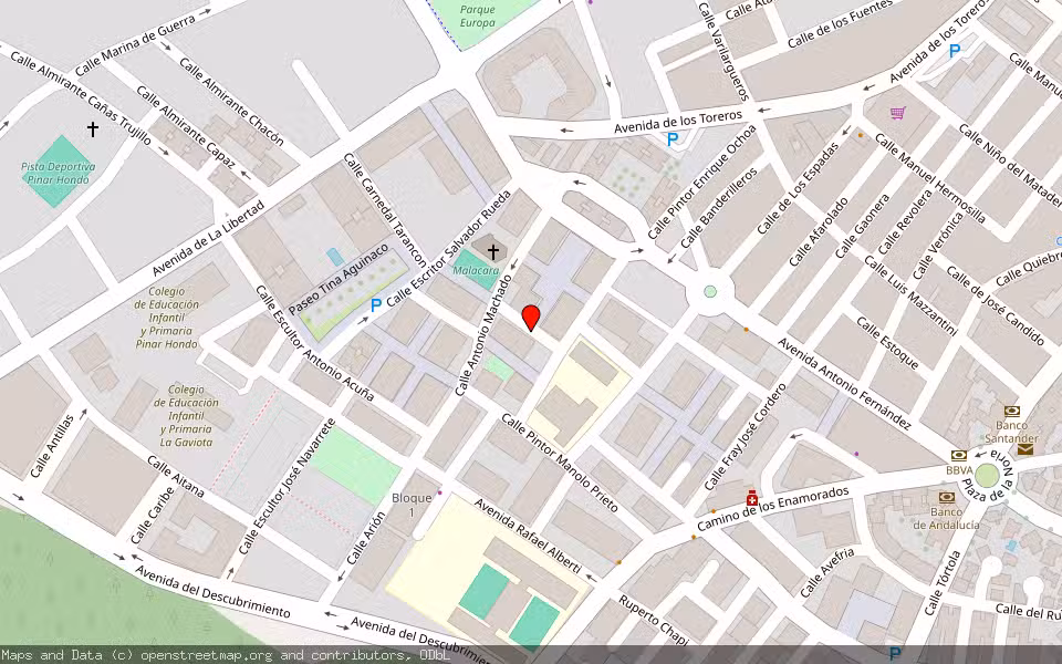 Mapa de Subasta Inmueble (Vivienda) en El Puerto De Santa Maria, Cádiz