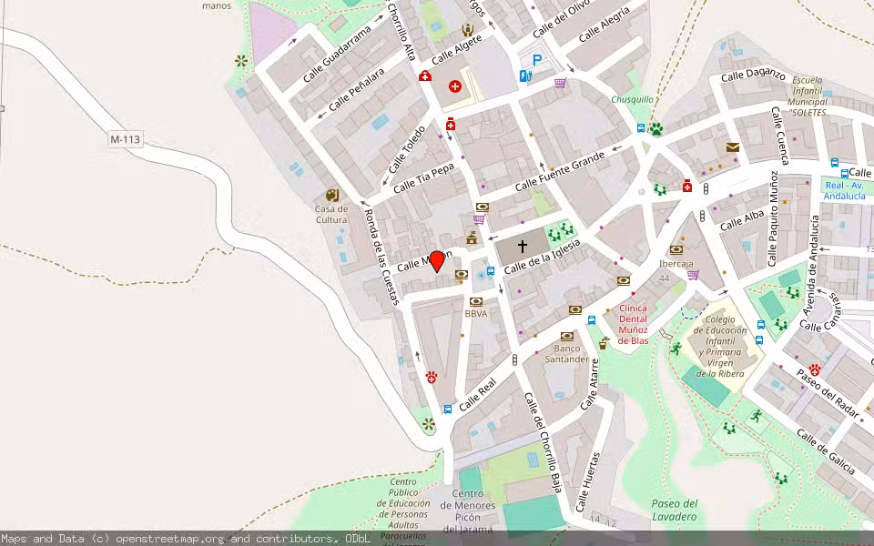 Mapa de Subasta Inmueble (Otros) en Paracuellos De Jarama, Madrid