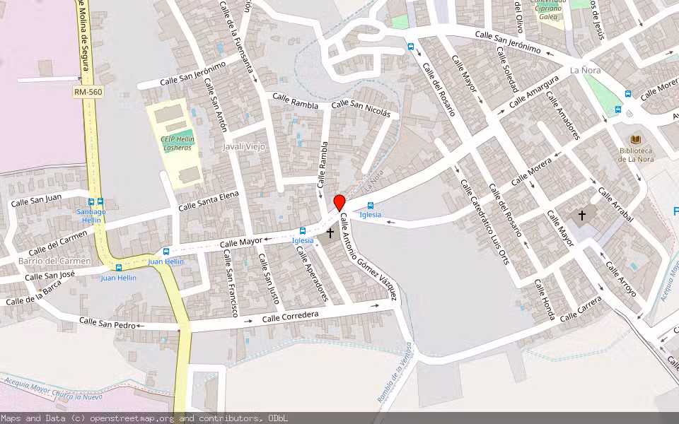Mapa de Subasta Inmueble (Vivienda) en Murcia