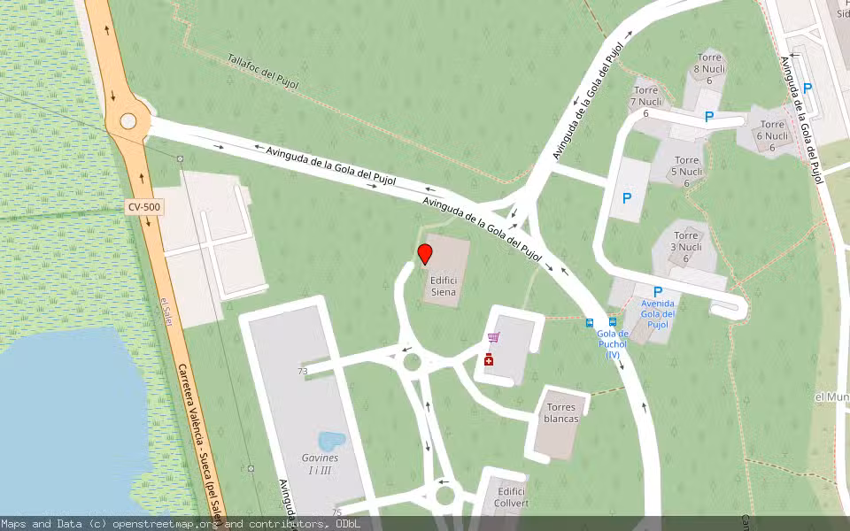 Mapa de Subasta Inmueble (Vivienda) en Valencia, Valencia/València