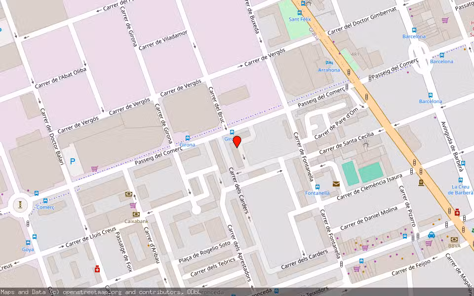 Mapa de Subasta Inmueble (Vivienda) en Sabadell, Barcelona