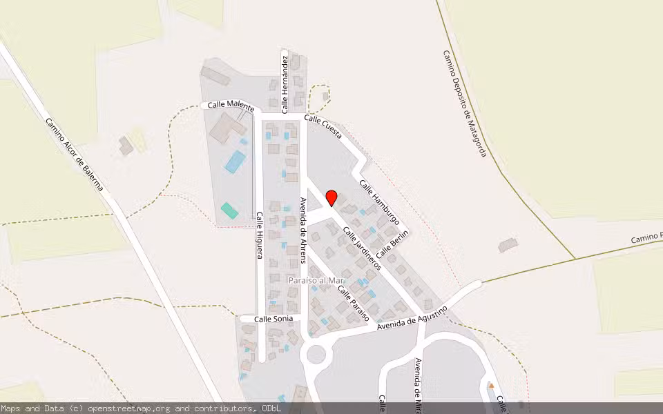Mapa de Subasta Inmueble (Vivienda) en El Ejido, Almería