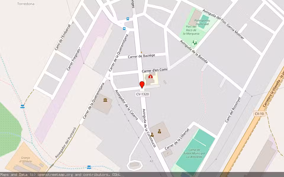Mapa de Subasta Inmueble (Vivienda) en San Mateo, Castellón/Castelló