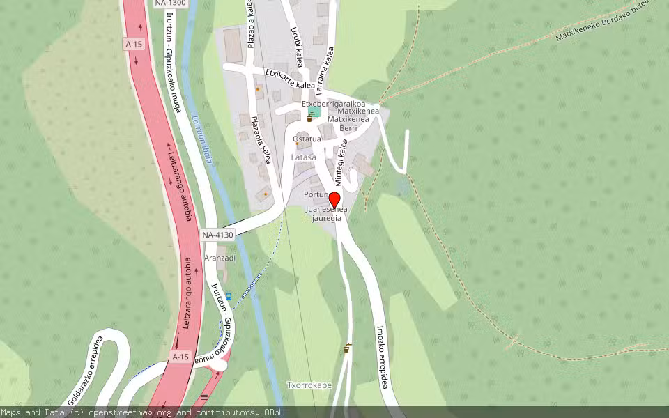 Mapa de Subasta Inmueble (Vivienda) en Latasa, Navarra