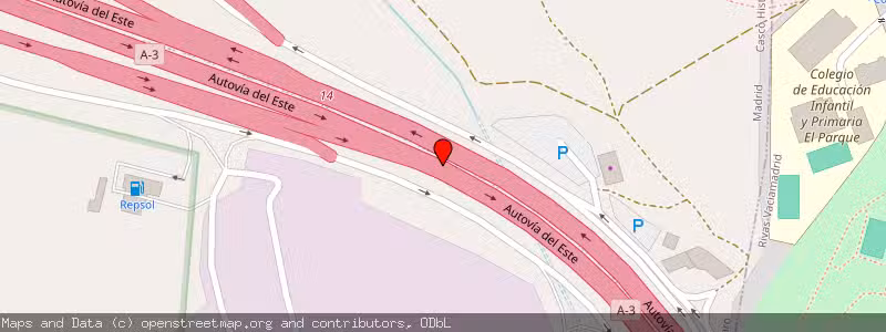 Mapa de Subasta de Inmueble (Local comercial) en Madrid, Madrid 