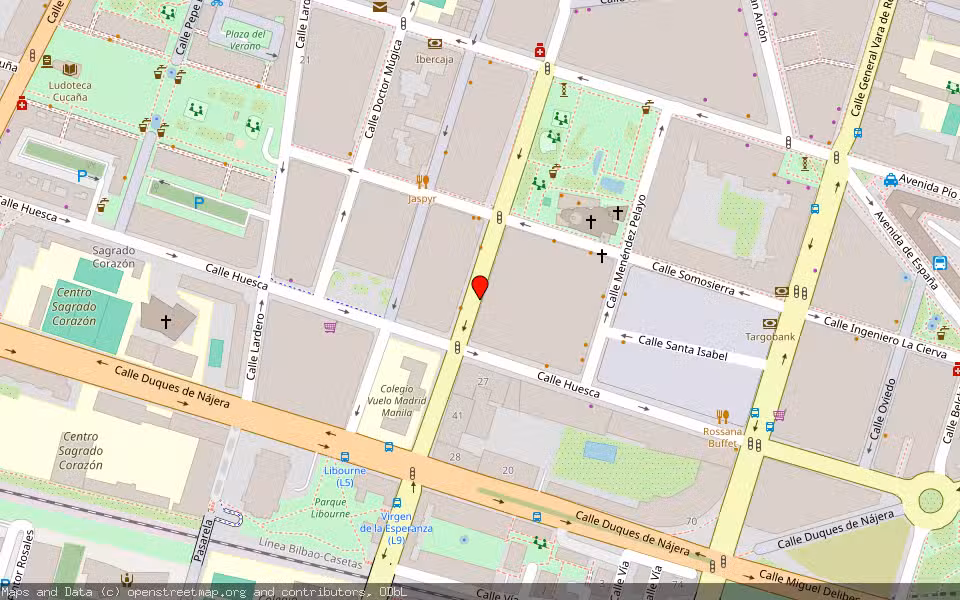 Mapa de Subasta Inmueble (Local comercial) en Logroño, La Rioja