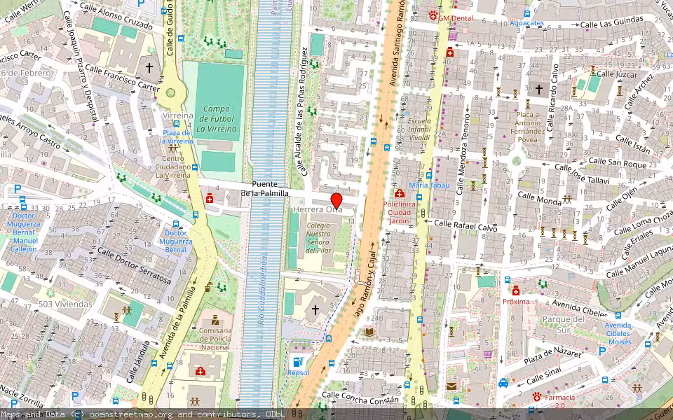 Mapa de Subasta Inmueble (Vivienda) en Málaga